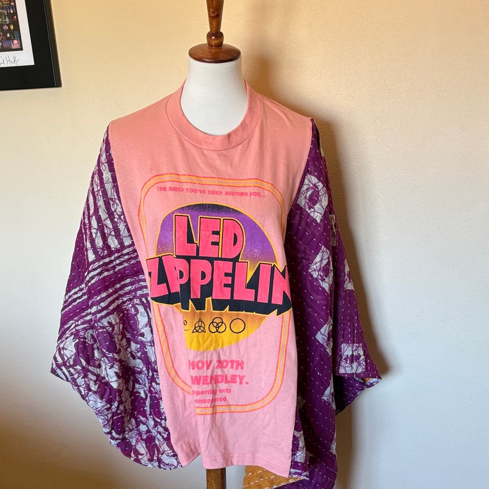 Upcycled, one of a kind , Led Zeppelin